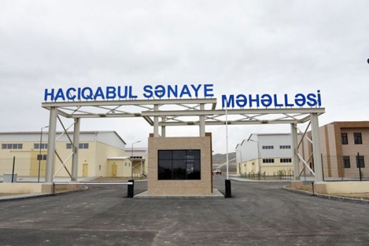 Hacıqabul Sənaye Parkında yeni şirkət - 15 MİLYON MANATLIQ LAYİHƏ