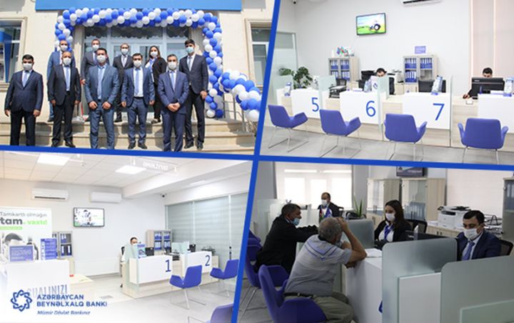 Beynəlxalq Bank 3 rayonda şöbələrini yenilədi