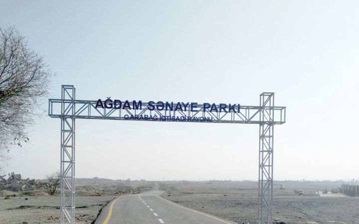 Ağdam Sənaye Parkına 50 milyon manatdan çox pul qoyulacaq