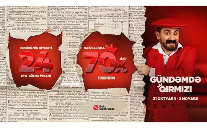 Gündəmdə qırmızıdır! - Baku Electronics-də Qırmızı Şənbə başladı!