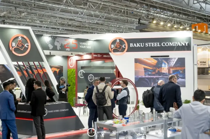 Baku Steel Company Almaniyada Tube 2026 sərgisində