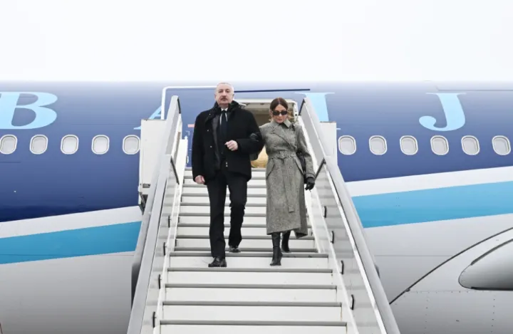 İlham Əliyev İsveçrədə səfərdədir