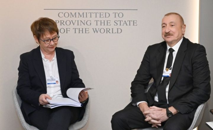 İlham Əliyev Avropa Bankının prezidenti ilə görüşüb